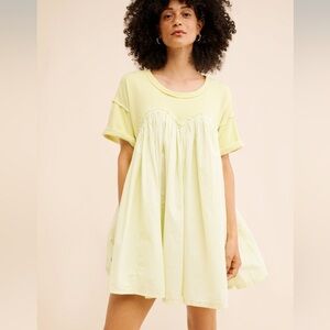 Free People Catalina Babydoll Mini Dress